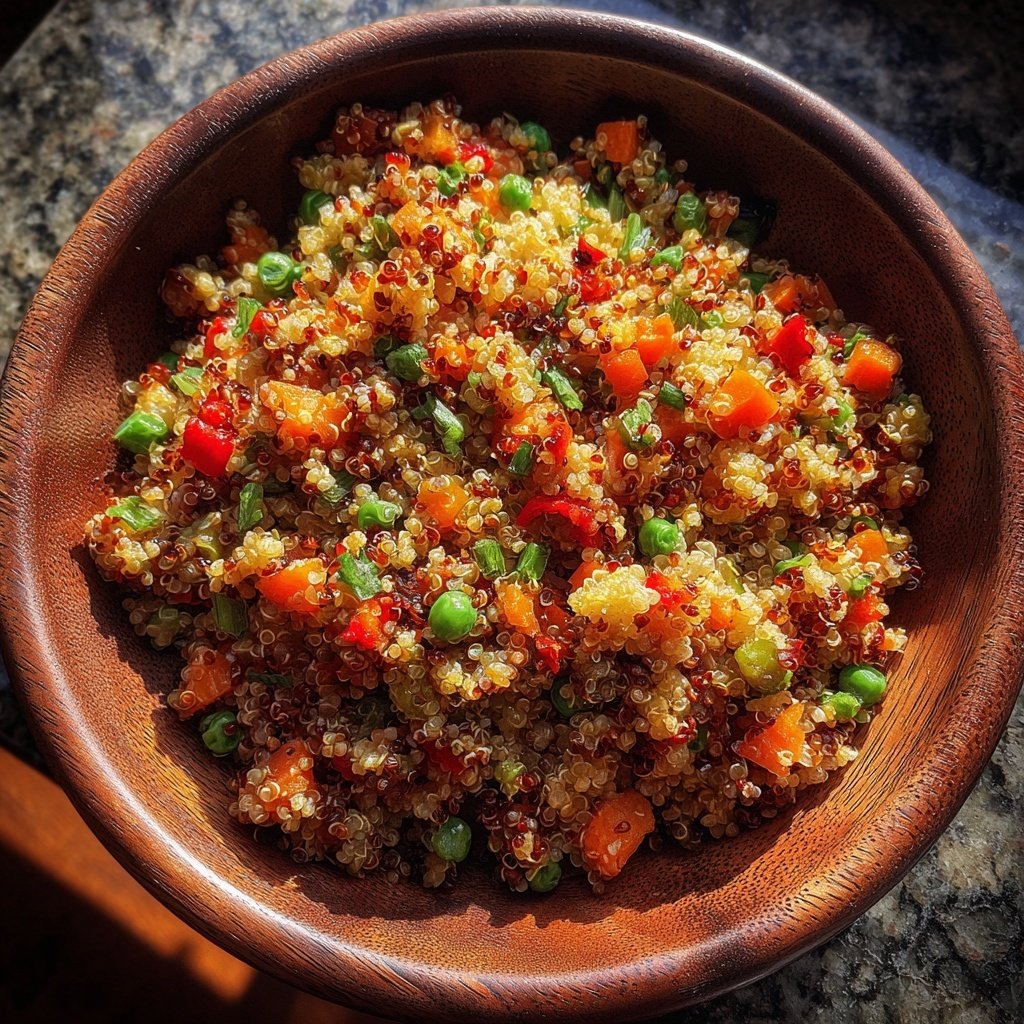 Vegetable Fried Quinoa