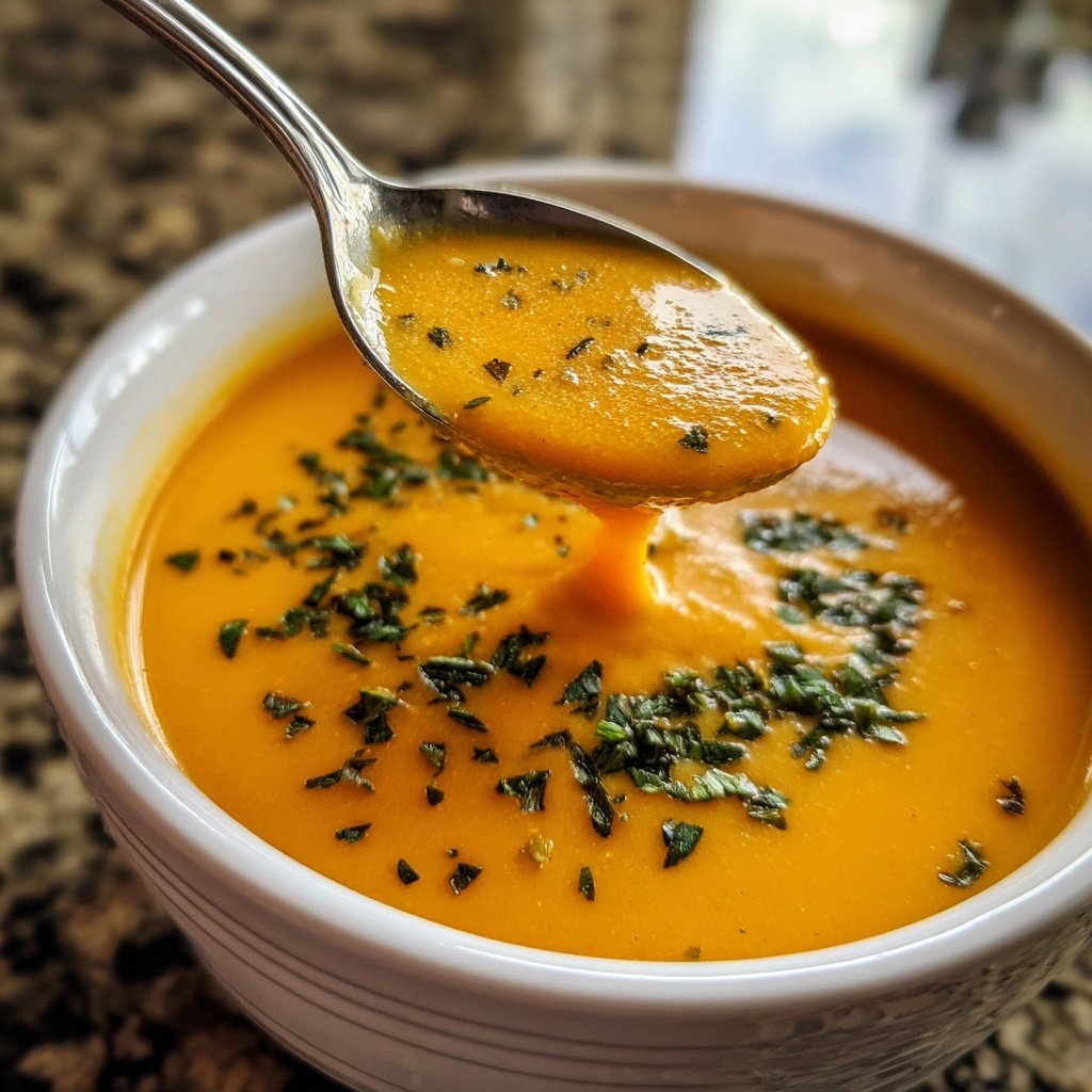Healthy Carrot Ginger Soup