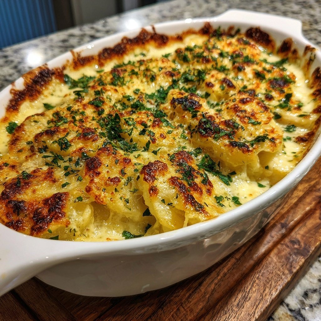 Sunday Creamy Potato Gratin