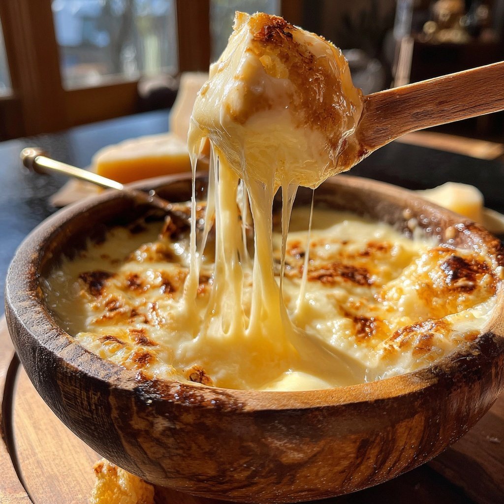 Fondue with Taleggio Cheese
