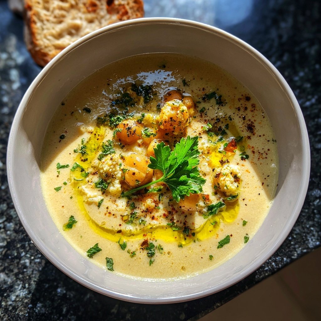 Mediterranean Chickpea Soup