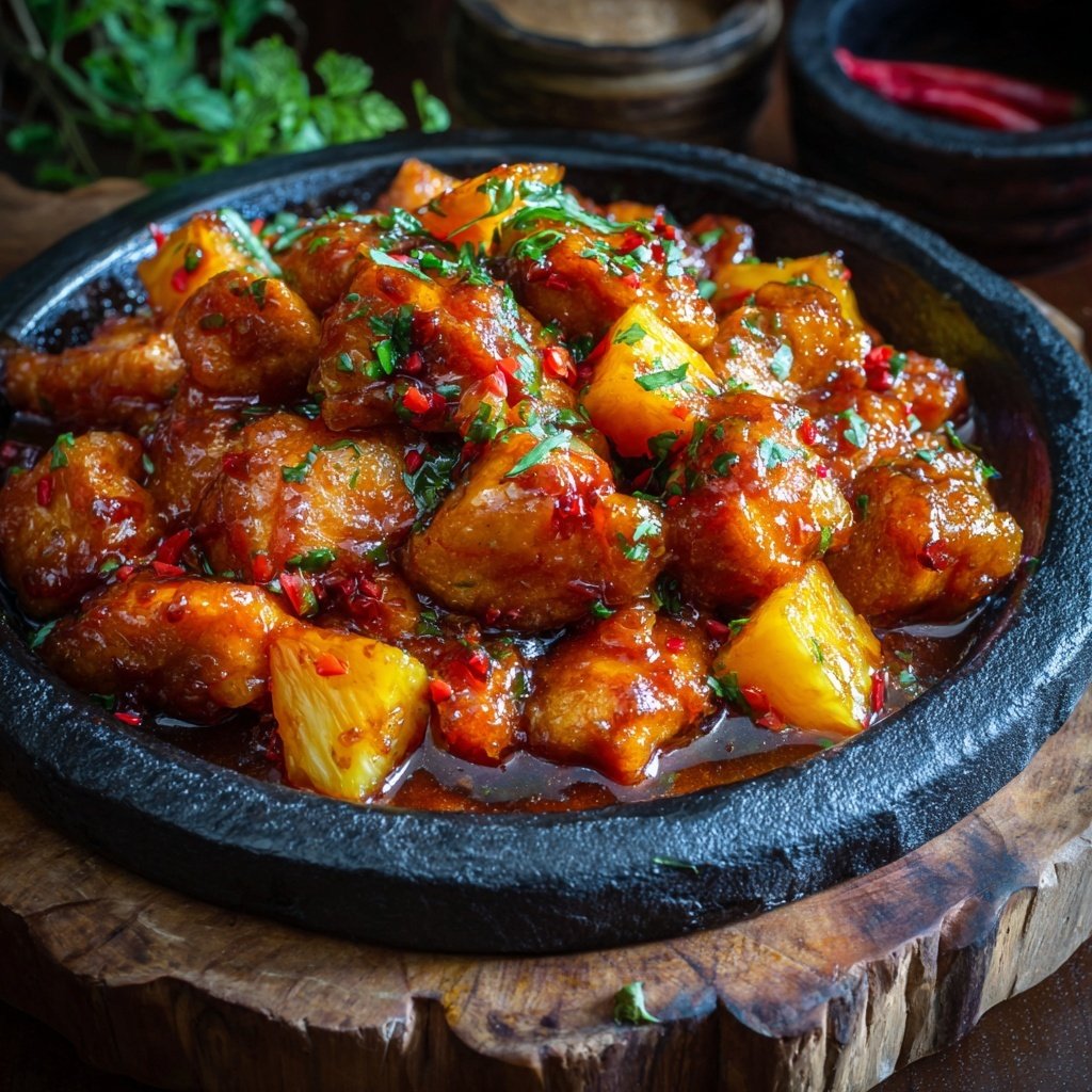 Sweet And Savory Pineapple Chicken