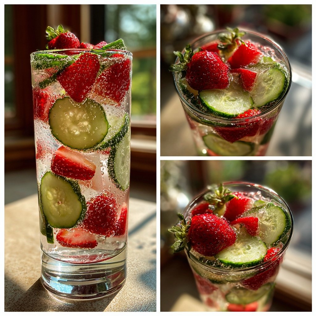 Cucumber Strawberry Spring Spritzer