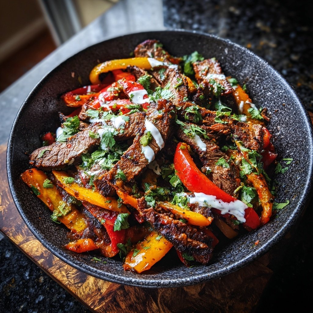 Grilled Steak Fajita Bowls