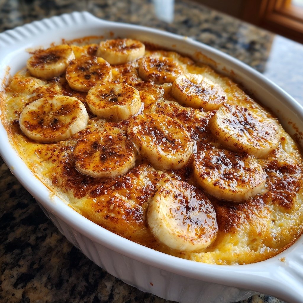 Cinnamon Banana Yogurt Bake